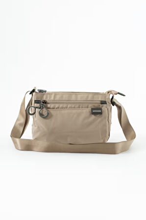 Kadın 4 Bölmeli  Suya Dayanıklı Paraşüt Kumaş Ayarlanabilir Çapraz Askılı Çanta