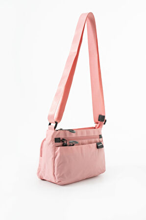 Kadın 4 Bölmeli  Suya Dayanıklı Paraşüt Kumaş Ayarlanabilir Çapraz Askılı Çanta