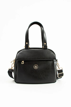 Kadın Suni Deri Ayarlanabilir Çapraz Askılı Smart Casual Omuz ve El Çantası