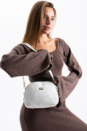 Kadın Suni Deri 4 Bölmeli Ayarlanabilir Çapraz Askılı Çapraz Ve Omuz Çanta