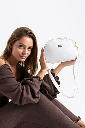 Kadın Suni Deri 4 Bölmeli Ayarlanabilir Çapraz Askılı Çapraz Ve Omuz Çanta