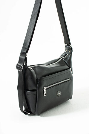 Kadın 4 Bölmeli Suni Yumuşak Deri Omuz Ve Sırt Çantası