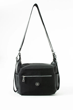 Kadın 4 Bölmeli Suni Yumuşak Deri Omuz Ve Sırt Çantası