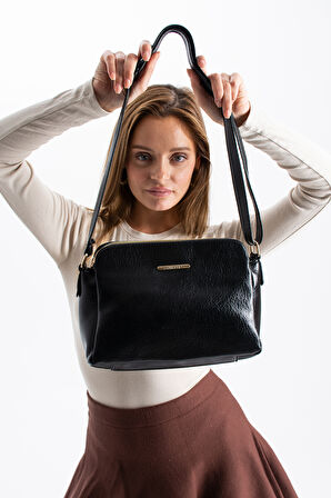 Sanmorris 3 Bölmeli Ayarlanabilir Askılı Çapraz Çanta