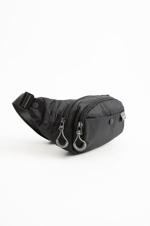 Unisex Paraşüt Kumaş Suya Dayanıklı 3 Bölmeli Body Bag SI-6036