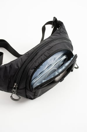 Unisex Paraşüt Kumaş Suya Dayanıklı 3 Bölmeli Body Bag SI-6036