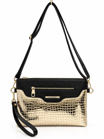 Kadın Suni Deri Ayarlanabilir Çapraz Ve El Askılı Portföy, Clutch Çanta S-1360