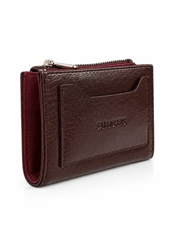 Unisex Fermuarlı Kartlık Çok Gözlü Kompakt Cüzdan S-2006