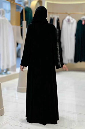 Pelerin, Elbise ve Şal Üçlü Takım 3932 Siyah