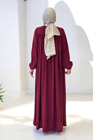 Robalı Britli Ferace 6022 Bordo