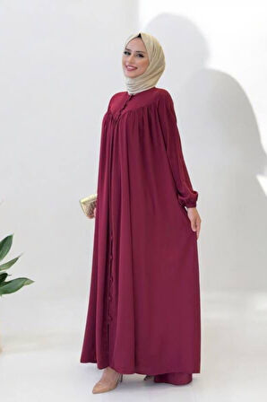 Robalı Britli Ferace 6022 Bordo