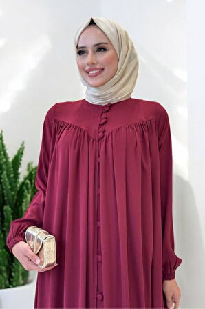 Robalı Britli Ferace 6022 Bordo