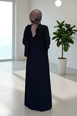 Tek Omuz Gold Toka Detaylı Tunik Pantolon Takım 8698 Siyah