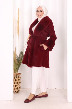 Kürklü Kaban 70062 Bordo