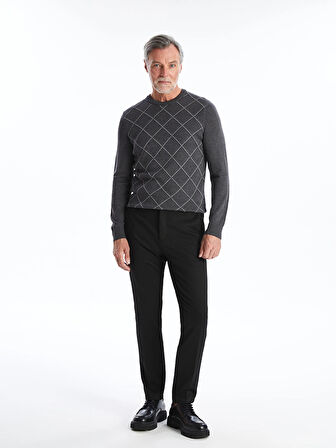 LCWAIKIKI Classic SİYAH Slim Fit Erkek Pantolon