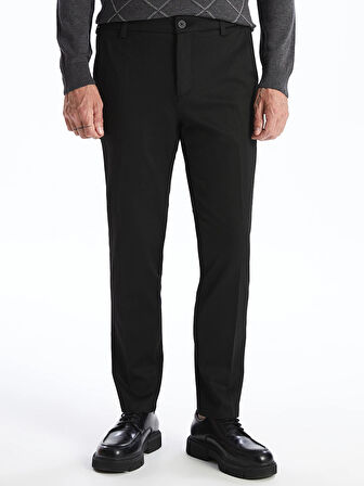 LCWAIKIKI Classic SİYAH Slim Fit Erkek Pantolon