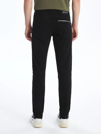 LCW Jeans Siyah 750 Slim Fit Erkek Jean Pantolon