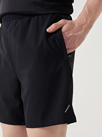 XSIDE ACTIVE Siyah Standart Kalıp Erkek Spor Şort