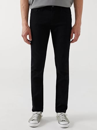 LCW Jeans SİYAH 750 Slim Fit Erkek Jean Pantolon