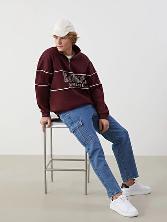 XSIDE İNDİGO Baggy Fit Erkek Jean Pantolon