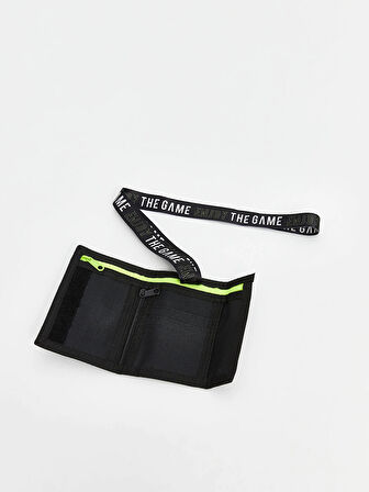 LCW ACCESSORIES Siyah Baskılı Erkek Çocuk Cüzdan