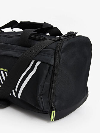 LCW ACCESSORIES Siyah Baskılı Erkek Spor Çantası