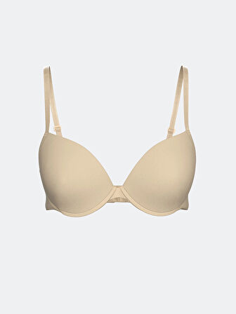 LCW DREAM Pembe Balenli Dolgusuz Düz Tişört Sütyen