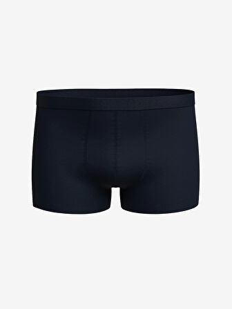 LC WAIKIKI Lacivert Standart Kalıp Pamuklu Esnek Erkek Boxer 3'lü