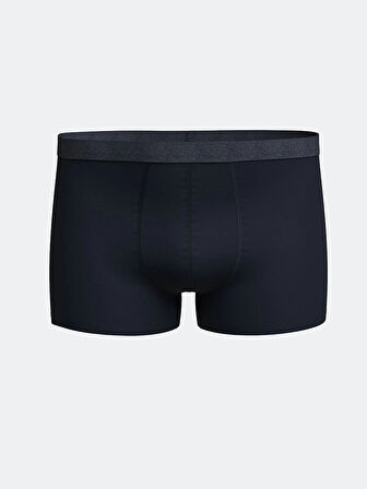LC WAIKIKI Mavi Standart Kalıp Pamuklu Esnek Erkek Boxer 3'lü