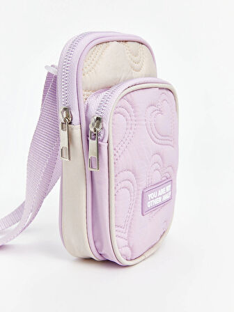 LCW ACCESSORIES PEMBE Ayarlanabilir Askılı Kız Çocuk Omuz Çantası