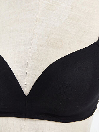 LCW DREAM Siyah Balensiz Dolgusuz Düz Sütyen