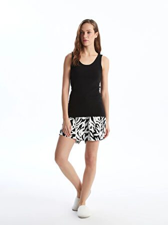 LCW DREAM Siyah U Yaka Kadın Atlet