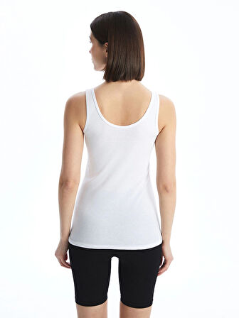 LCW DREAM Beyaz U Yaka Kadın Atlet