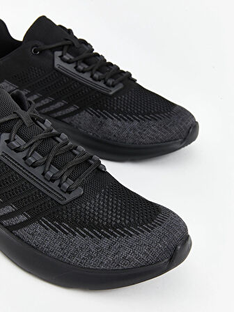 LCW STEPS SİYAH Bağcıklı Erkek Spor Ayakkabı