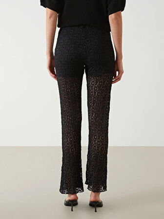 Beli Lastikli Dantelli Kadın Pantolon_W4L705Z8-CVL_8684681167577_S