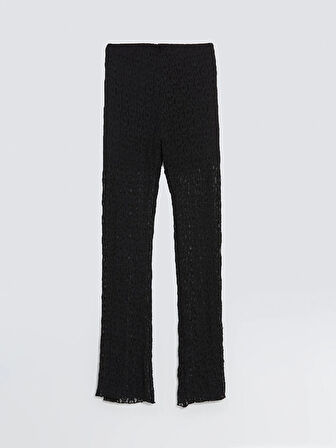 Beli Lastikli Dantelli Kadın Pantolon_W4L705Z8-CVL_8684681167577_S