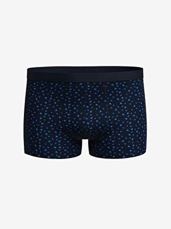 LC WAIKIKI Mavi Standart Kalıp Pamuklu Esnek Erkek Boxer 3'lü