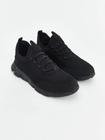 LCW STEPS SİYAH Bağcıklı Erkek Spor Ayakkabı