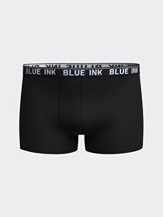 LC WAIKIKI Siyah Standart Kalıp Pamuklu Esnek Erkek Boxer 3'lü