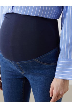 Karın Panelli Mercury Skinny Fit Hamile Jean Pantolon (S5)