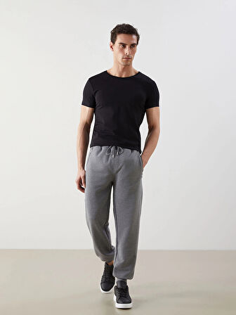 LCWAIKIKI Classic Gri Rahat Kalıp Erkek Jogger Eşofman Altı