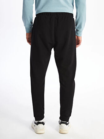 LCW Casual Siyah Slim Fit Erkek Jogger Eşofman Altı