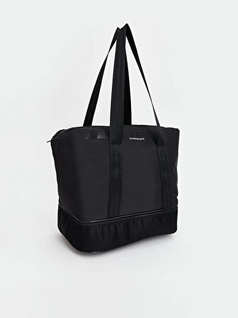 LCW ACCESSORIES SİYAH Çok Bölmeli Kadın Spor Çantası