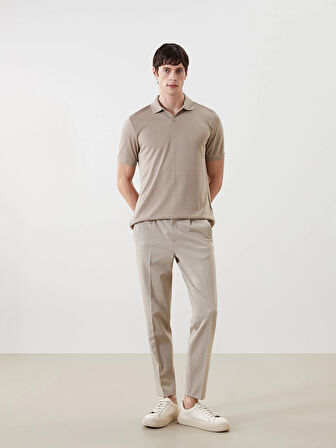 SOUTHBLUE Bej Standart Kalıp Erkek Pantolon