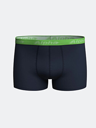 LC WAIKIKI Lacivert Standart Kalıp Pamuklu Esnek Erkek Boxer 3'lü