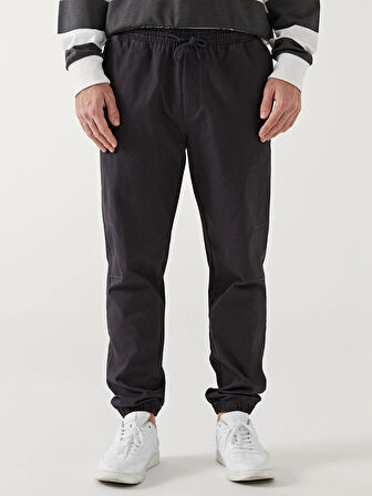 XSIDE Antrasit Standart Kalıp Gabardin Erkek Pantolon