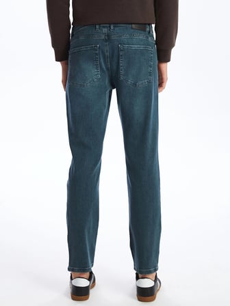 LCW Jeans Yeşil 779 Regular Fit Erkek Jean Pantolon