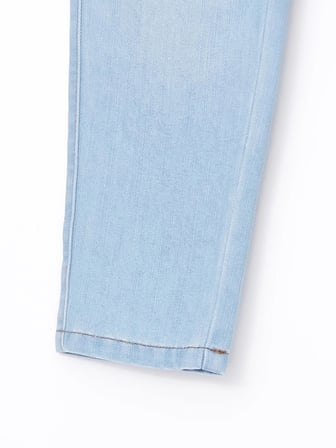 LCW Kids İNDİGO Beli Lastikli Erkek Çocuk Jogger Jean Pantolon