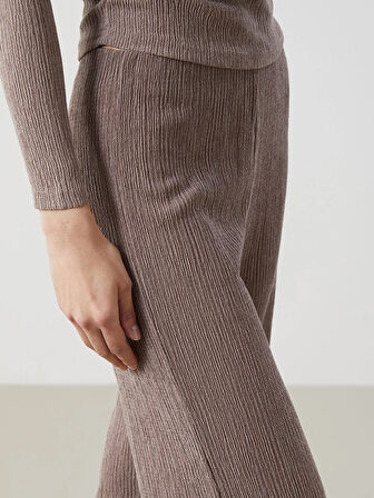 Beli Lastikli Dokulu Kadın Pantolon_W4L628Z8-H2Q_8684681830747_L