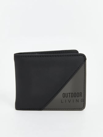 LCW ACCESSORIES Siyah Deri Görünümlü Erkek Cüzdan